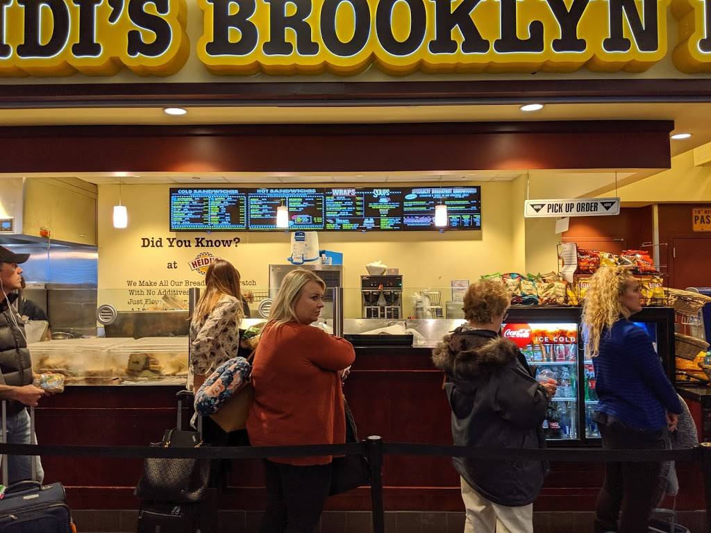 Heidis Brooklyn Deli | restaurant | Concourse B (East End) GATE, 8400 Peña Blvd #89, Denver, CO 80249, USA | 3033426648 OR +1 303-342-6648