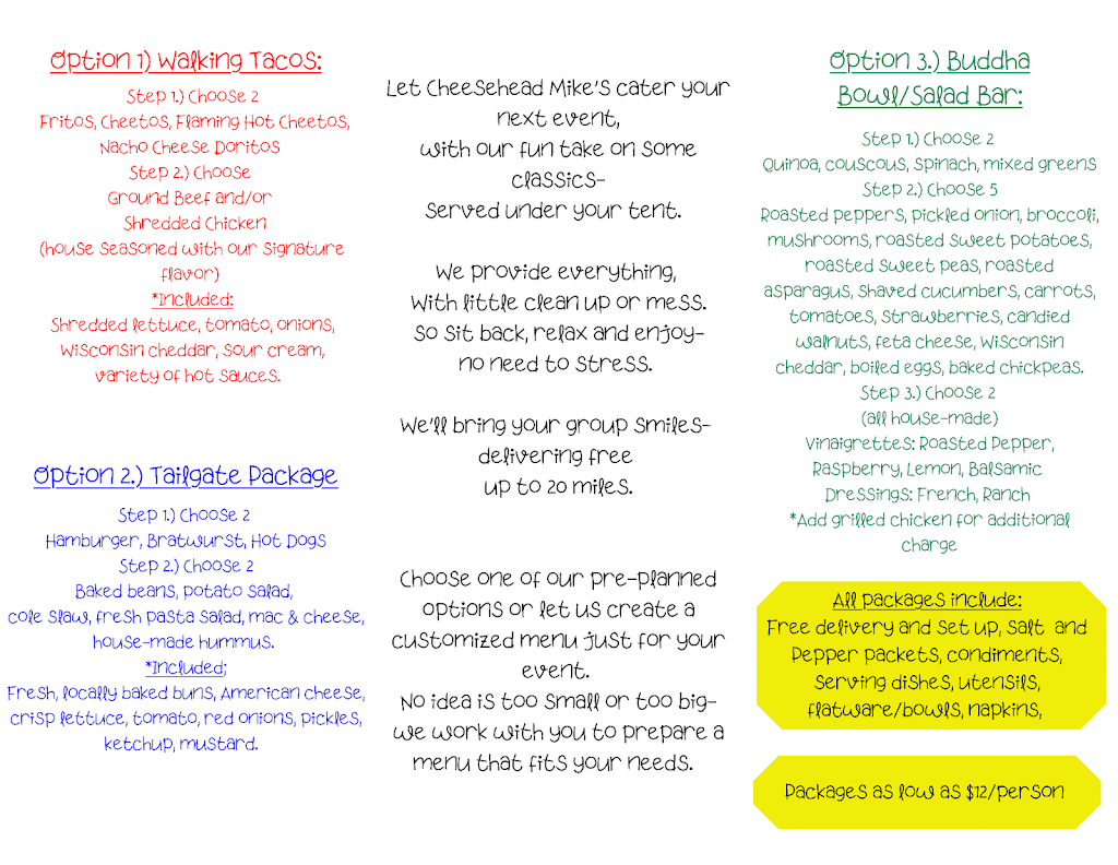 Cheesehead Mikes | restaurant | 1305 S Main St, Fond du Lac, WI 54935, USA | 9209332735 OR +1 920-933-2735