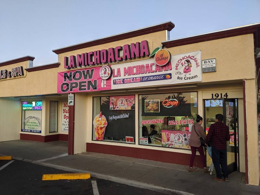 La Michoacana Ice Cream Of Orange III | restaurant | 1914 N Texas St, Fairfield, CA 94533, USA | 7078035155 OR +1 707-803-5155