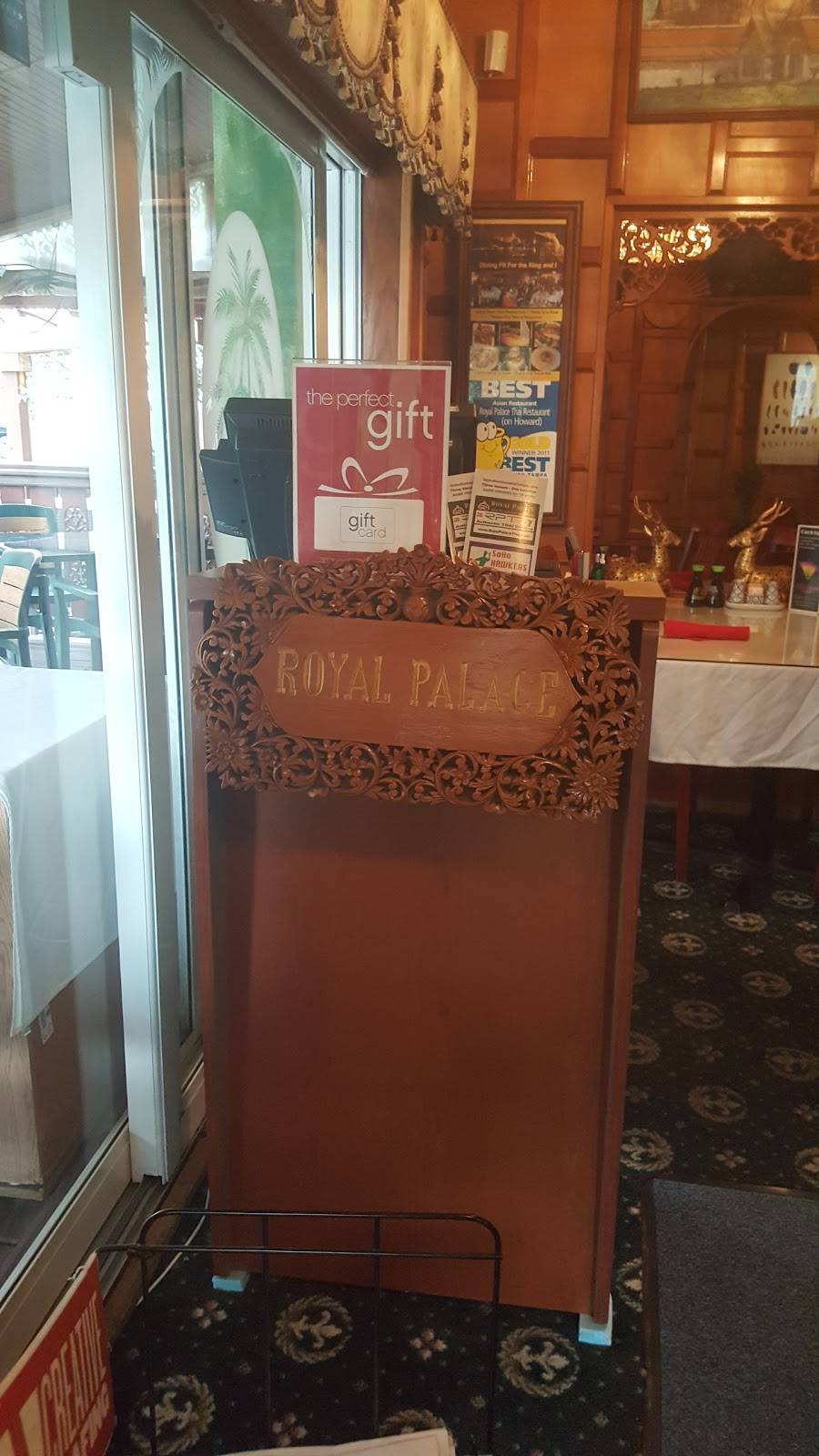 Royal Palace Thai Restaurant | restaurant | 811 S Howard Ave, Tampa, FL 33606, USA | 8132585893 OR +1 813-258-5893