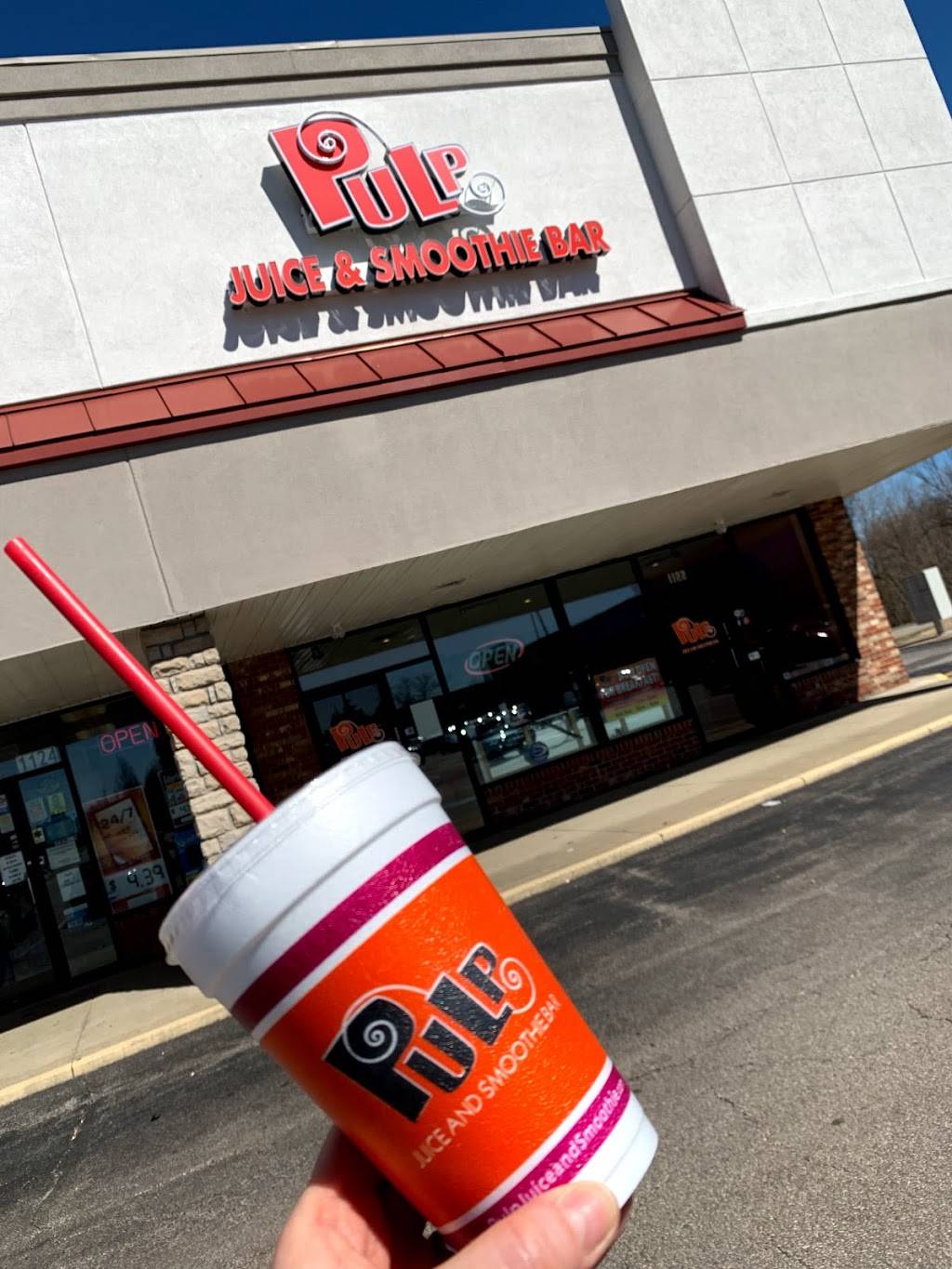 Pulp Juice and Smoothie Bar | restaurant | 1122 N Court St, Medina, OH 44256, USA | 3309520088 OR +1 330-952-0088