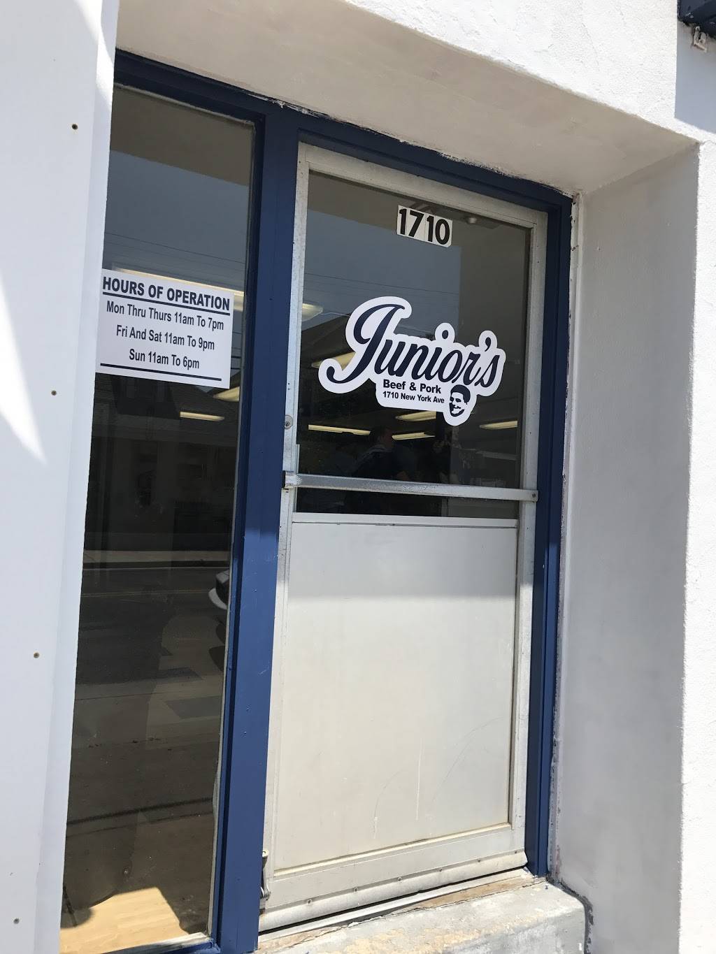 Juniors Beef & Pork | restaurant | 1710 New York Ave, Wildwood, NJ 08260, USA | 6098467880 OR +1 609-846-7880