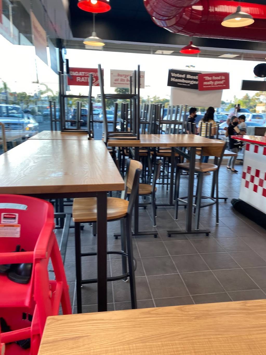 Five Guys | restaurant | 4737 Venice Blvd, Los Angeles, CA 90019, USA | 3238570021 OR +1 323-857-0021