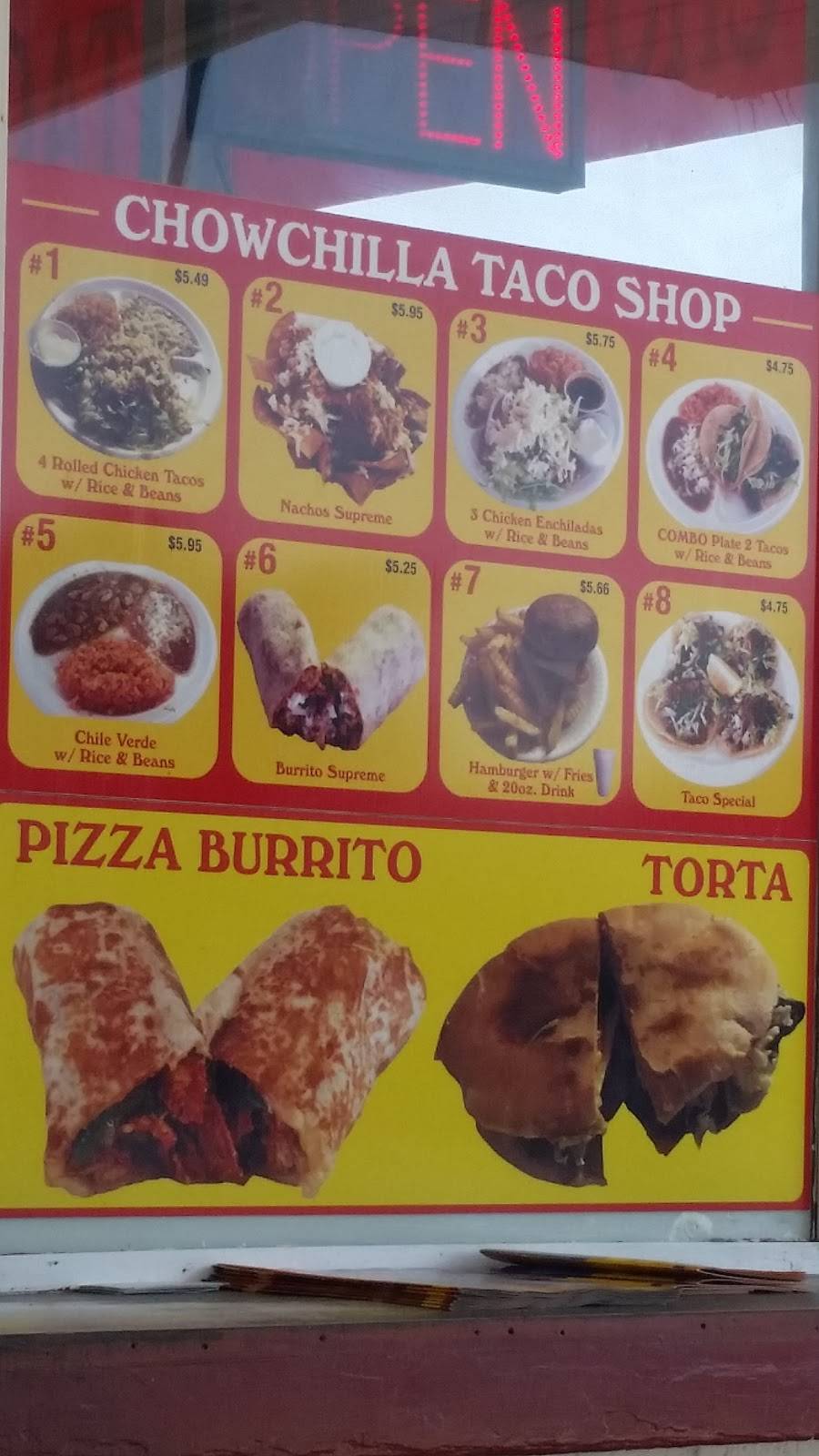 Chowchilla Taco Shop | restaurant | 1346 Robertson Blvd, Chowchilla, CA 93610, USA | 5596652954 OR +1 559-665-2954