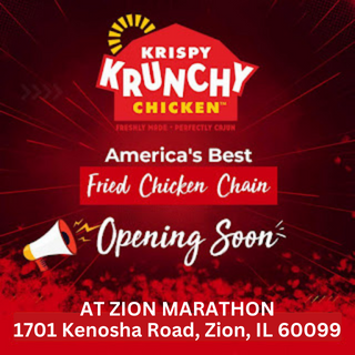 Krispy Krunchy Chicken - Zion Marathon | restaurant | 1701 Kenosha Rd B, Zion, IL 60099, USA | 2247895110 OR +1 224-789-5110