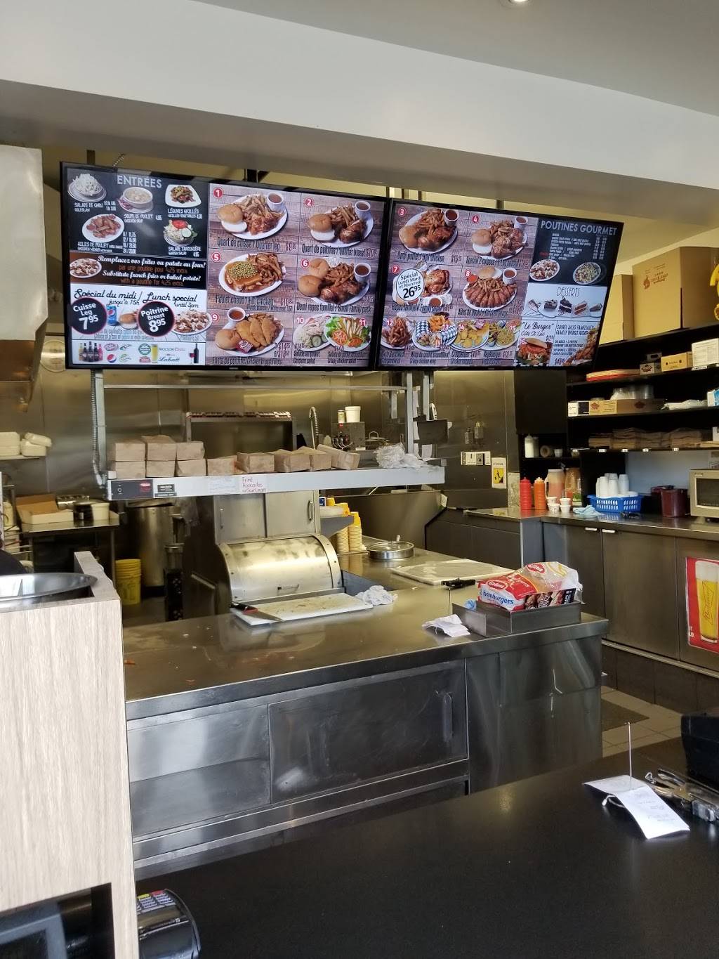 Côte St Luc BBQ | restaurant | 5403 Chemin de la Côte-Saint-Luc, Montréal, QC H3X 2C3, Canada | 5144884011 OR +1 514-488-4011