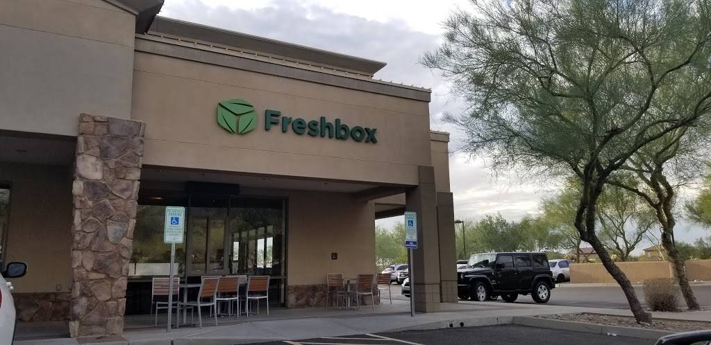 Freshbox | restaurant | 10101 E Bell Rd Suite 114, Scottsdale, AZ 85260, USA | 4802454469 OR +1 480-245-4469