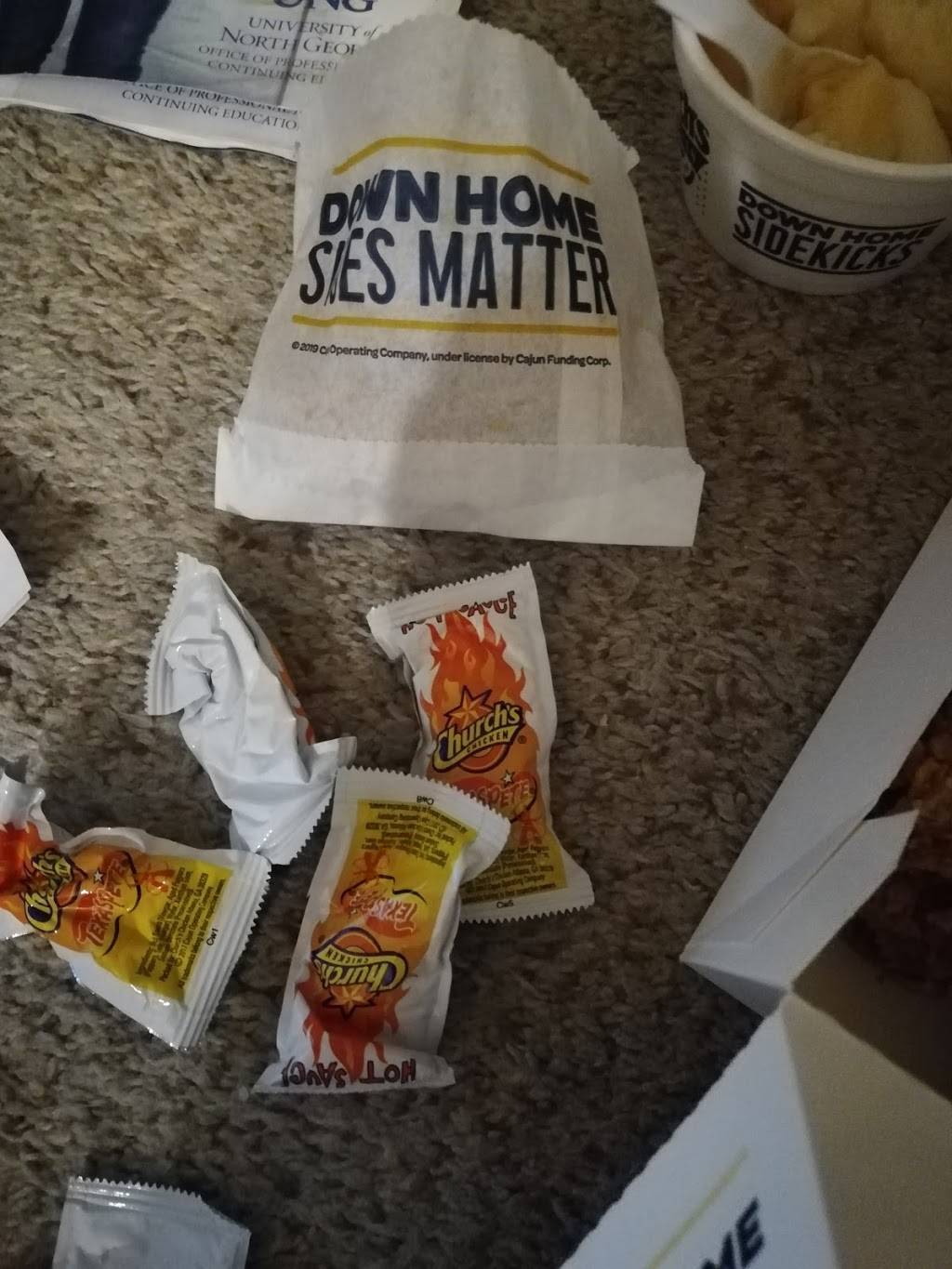 Churchs Chicken | restaurant | 600 E E Butler Pkwy, Gainesville, GA 30501, USA | 7705341059 OR +1 770-534-1059