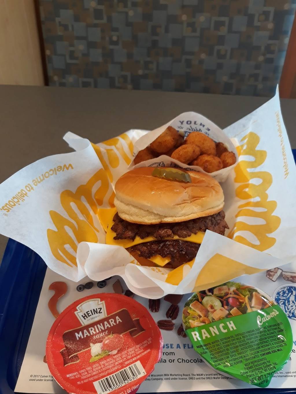 Culvers | restaurant | 722 S Sylvania Ave, Sturtevant, WI 53177, USA | 2628841112 OR +1 262-884-1112