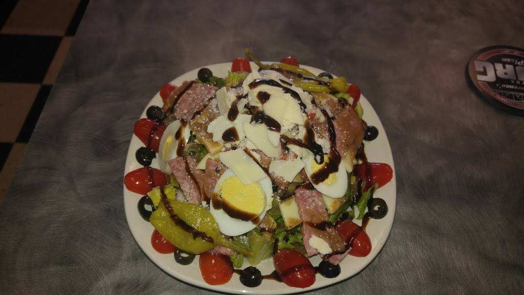 DeLorenzos The Burg Pizza | restaurant | 8919 New Falls Rd, Levittown, PA 19054, USA | 2159432605 OR +1 215-943-2605