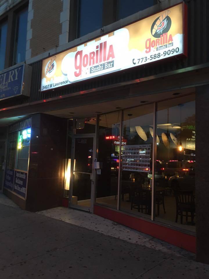 Gorilla Sushi Albany Park | restaurant | 3407 W Lawrence Ave, Chicago, IL 60625, USA | 7735889090 OR +1 773-588-9090