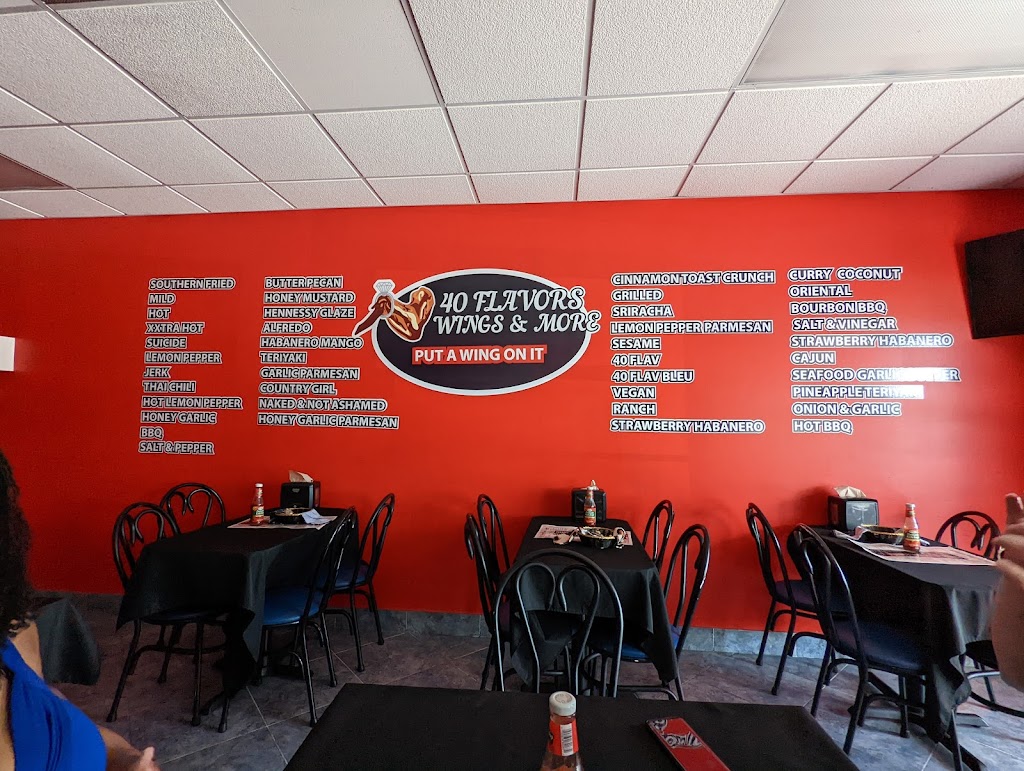 40 Flavors Wings & More | restaurant | 6685 Lake Worth Rd, Lake Worth, FL 33467, USA | 5614329910 OR +1 561-432-9910