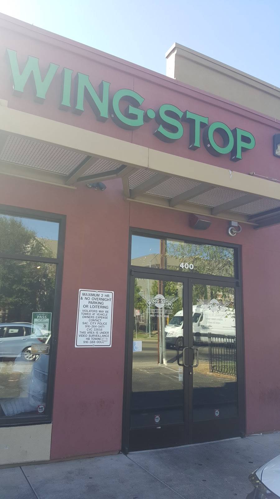 Wingstop | restaurant | 2992 65th St Ste 400, Sacramento, CA 95817, USA | 9164557266 OR +1 916-455-7266