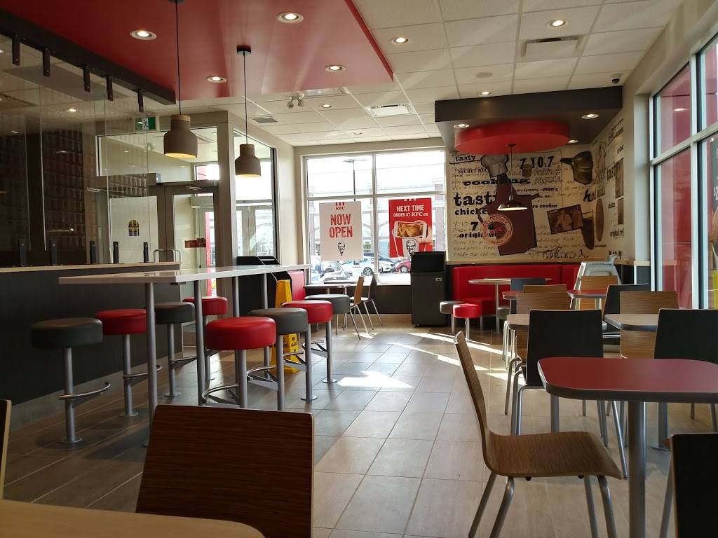 KFC | restaurant | 150 Holiday Inn Dr, Cambridge, ON N3C 0A1, Canada | 5196584669 OR +1 519-658-4669