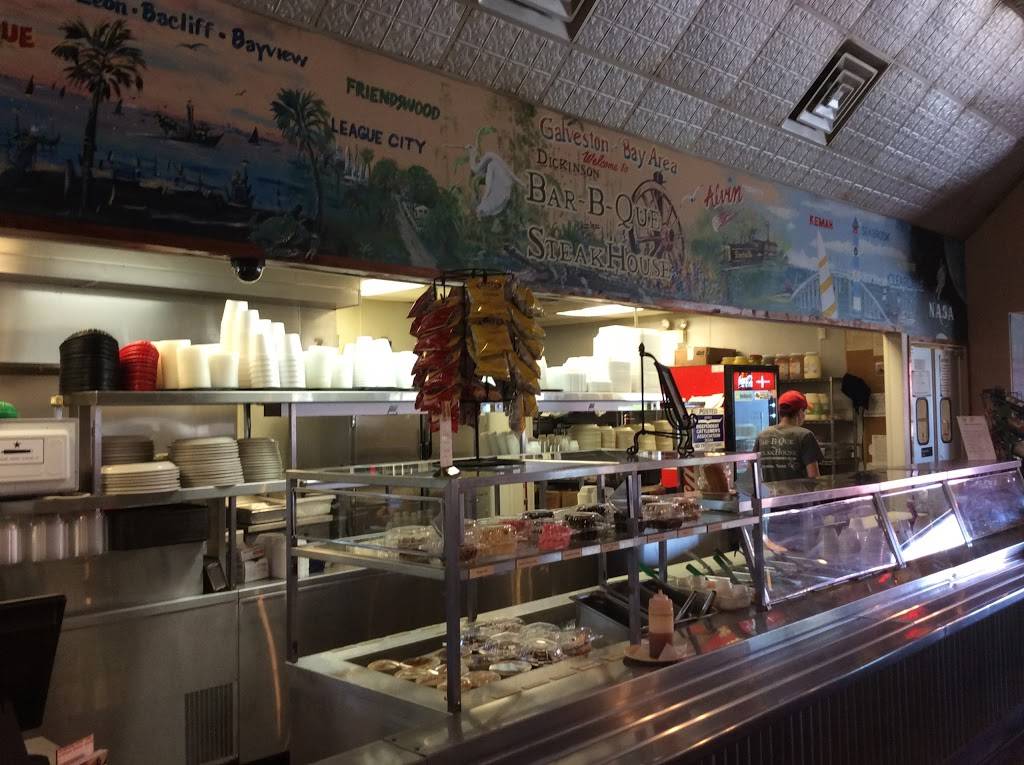 Dickinson Barbecue & Steakhouse | restaurant | 2111 FM 517 Rd E, Dickinson, TX 77539, USA | 2815342500 OR +1 281-534-2500