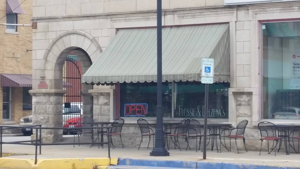 Flossie & Delzenas | restaurant | 600 Broadway St, Lincoln, IL 62656, USA | 2177322411 OR +1 217-732-2411