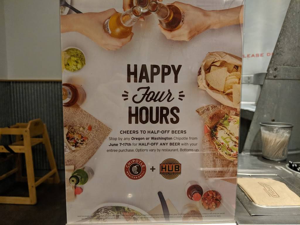 Chipotle Mexican Grill | restaurant | 704 NE Weidler St, Portland, OR 97232, USA | 5032878242 OR +1 503-287-8242