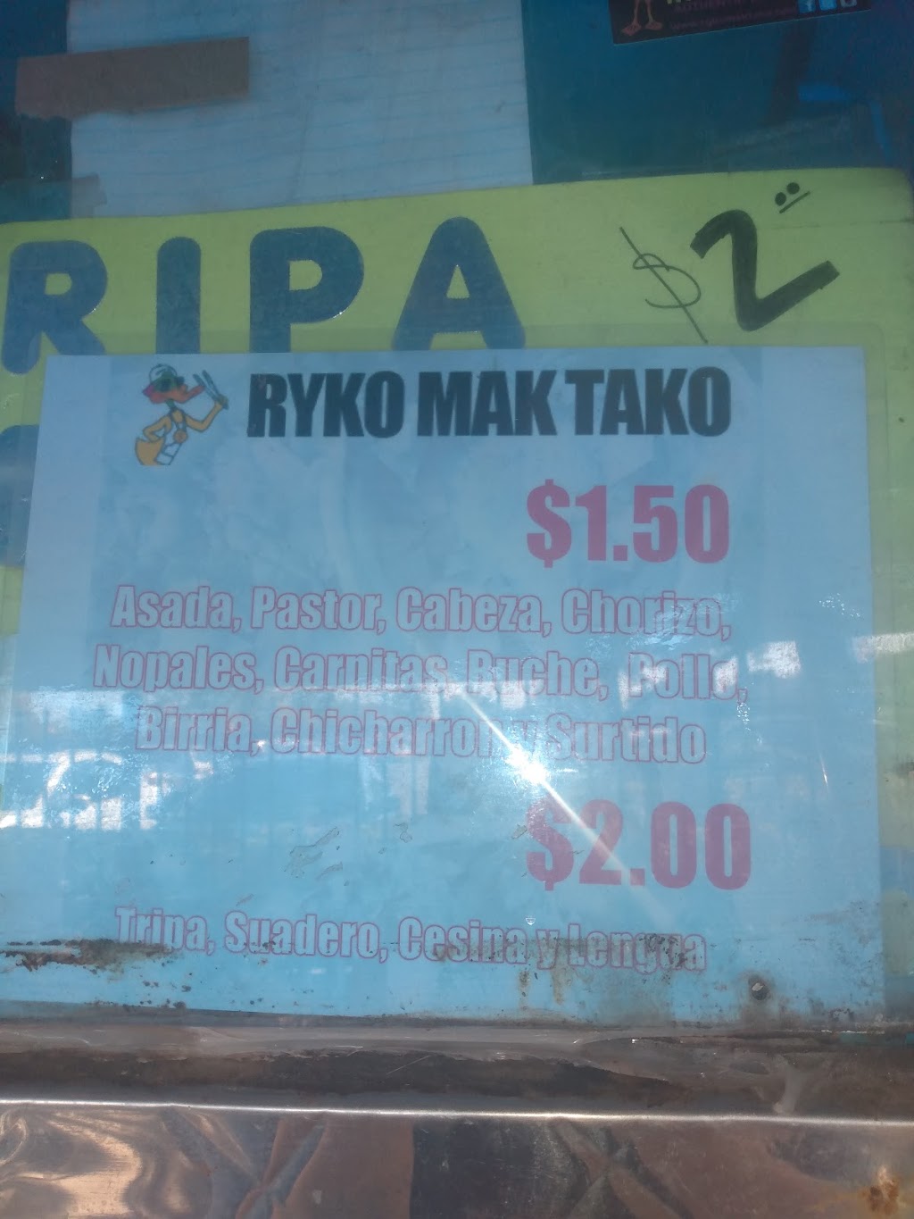 Ryko Mak Tako truck | restaurant | W Hemlock Way, Santa Ana, CA 92707, USA | 7143713086 OR +1 714-371-3086