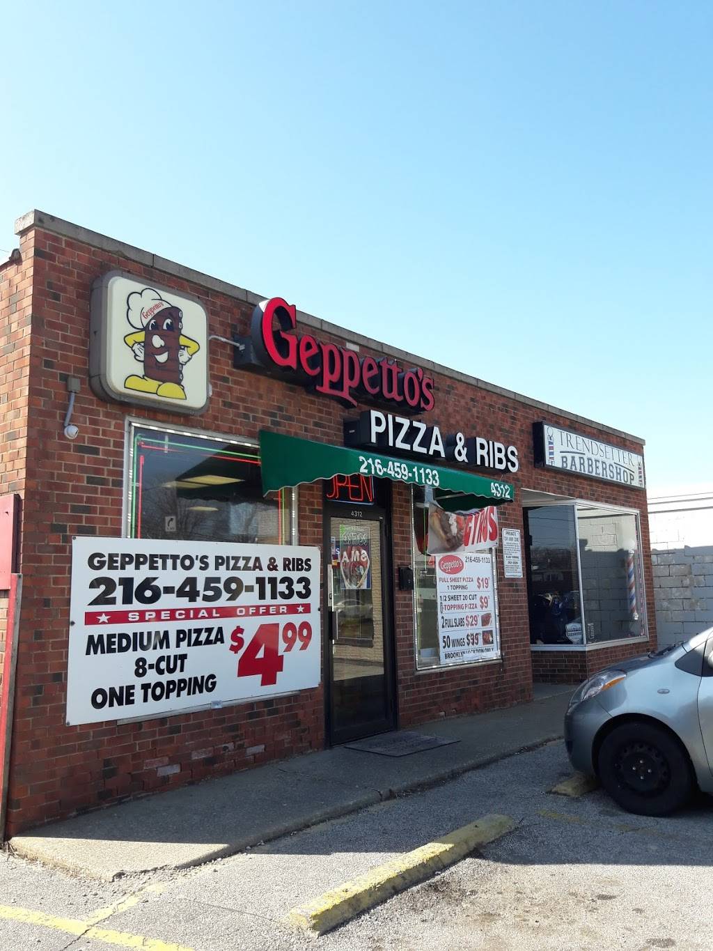 Geppettos | restaurant | 4312 Ridge Rd, Cleveland, OH 44144, USA | 2164591133 OR +1 216-459-1133