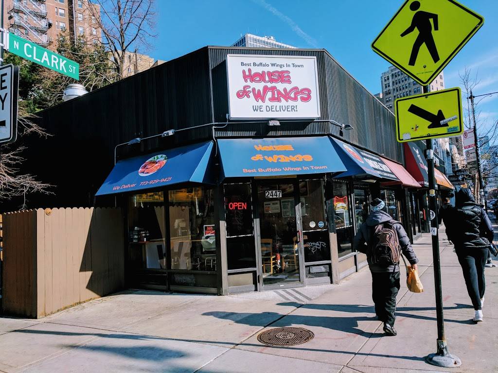 House of Wings | meal delivery | 2447 N Clark St, Chicago, IL 60614, USA | 7739299421 OR +1 773-929-9421
