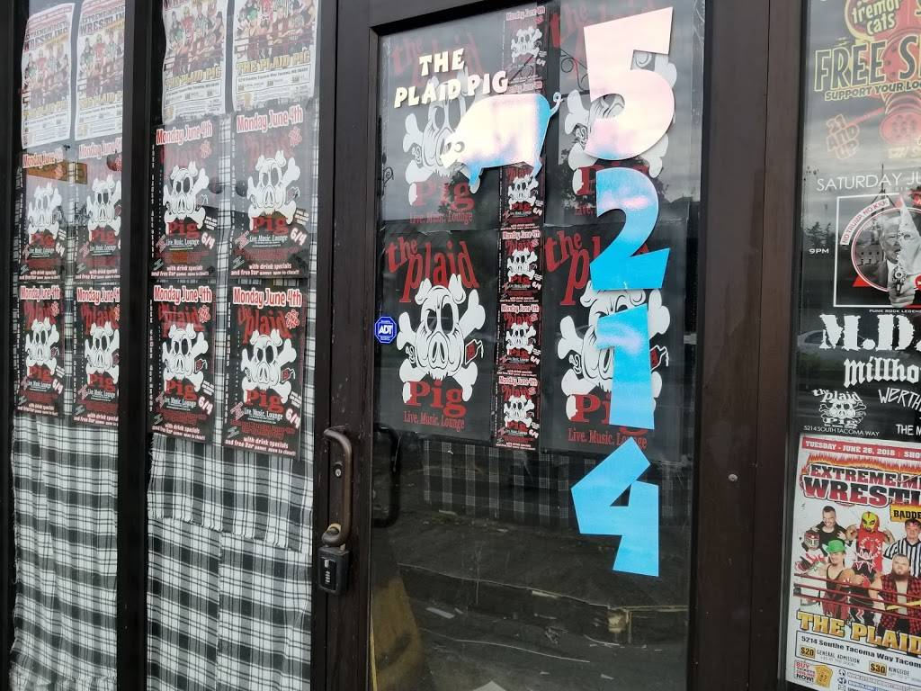 The Plaid Pig Live Music Lounge | restaurant | 5214 S Tacoma Way, Tacoma, WA 98409, USA | 2533012166 OR +1 253-301-2166