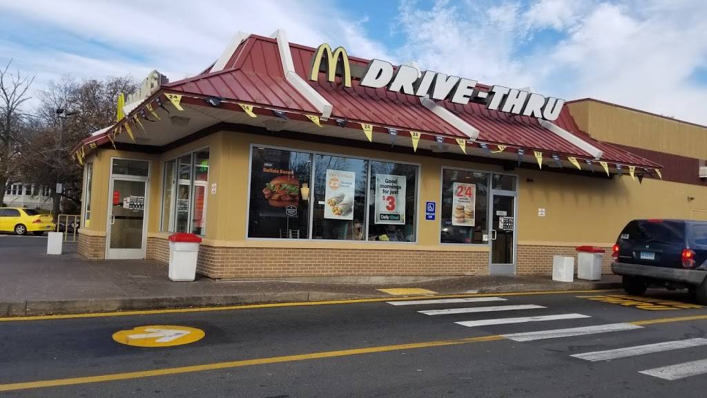 McDonalds | cafe | 40 Martin Luther King Jr Dr, New Britain, CT 06051, USA | 8602290178 OR +1 860-229-0178