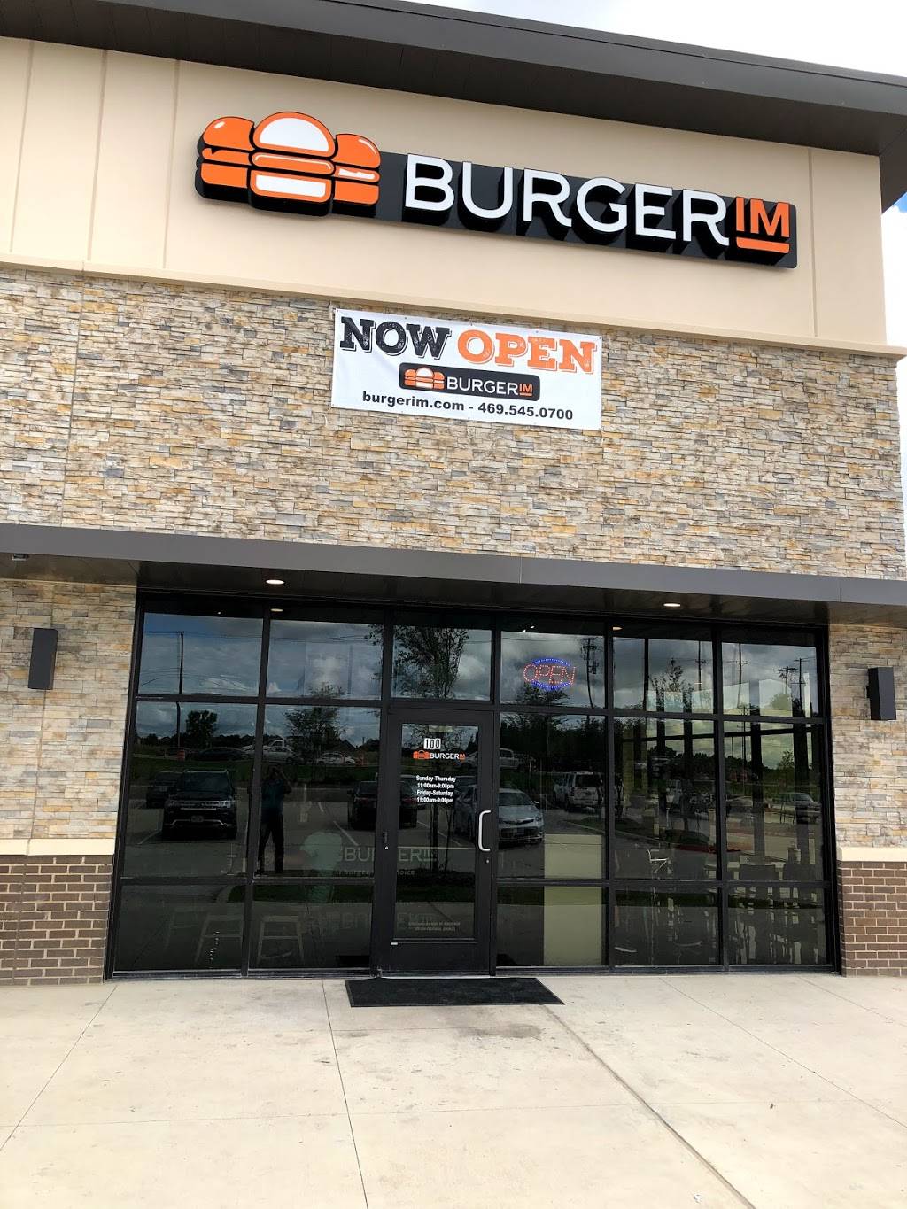 BurgerIM | restaurant | 3805 W University Dr STE 100, McKinney, TX 75071, USA | 4695450700 OR +1 469-545-0700