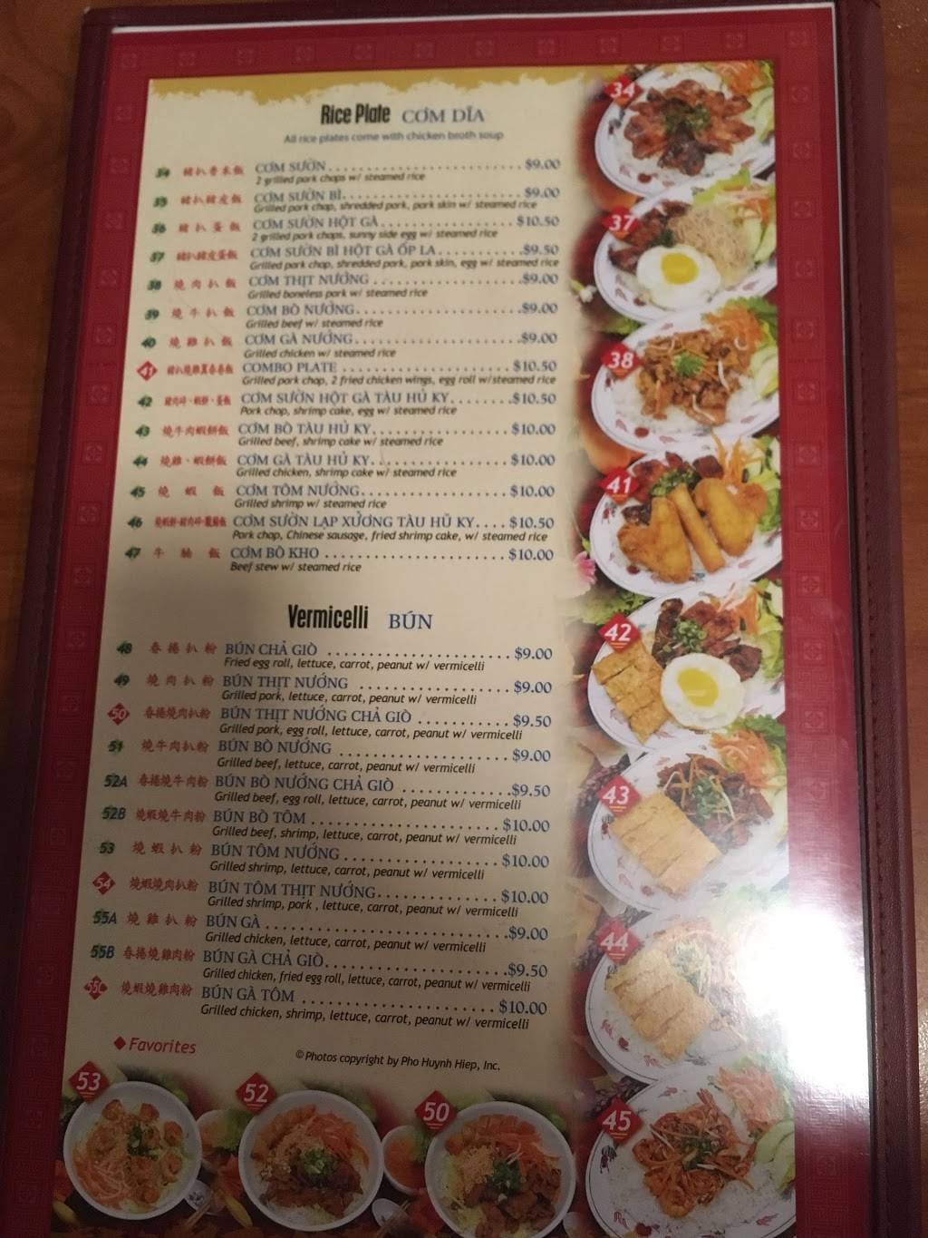 Pho Huynh Hiep | restaurant | 188 Skyline Plaza, Daly City, CA 94015, USA | 4157695788 OR +1 415-769-5788