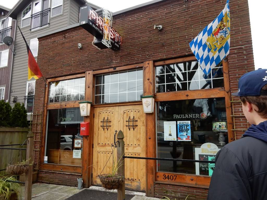 Prost! West Seattle | restaurant | 3407 California Ave SW, Seattle, WA 98116, USA | 2064207174 OR +1 206-420-7174