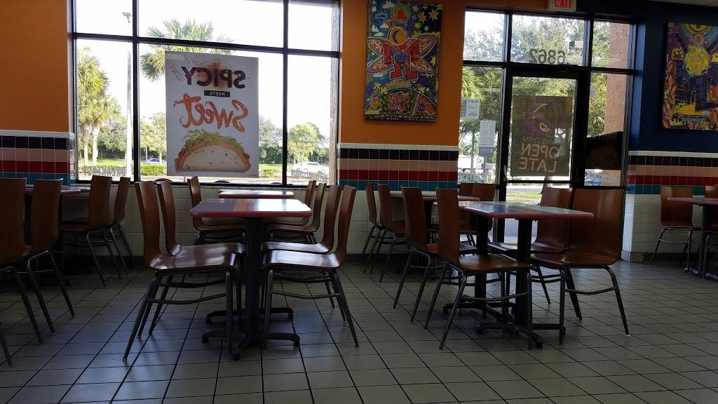 Taco Bell | meal takeaway | 6862 Okeechobee Blvd, West Palm Beach, FL 33411, USA | 5616864001 OR +1 561-686-4001