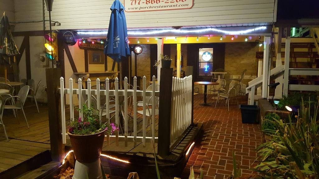 Porch Restaurant & Pub | restaurant | 890 Tulpehocken Rd, Myerstown, PA 17067, USA | 7178662200 OR +1 717-866-2200