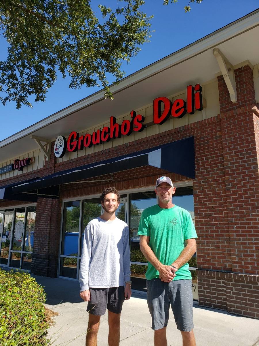 Grouchos Deli | restaurant | 1200 Queensborough Blvd Suite G, Mt Pleasant, SC 29464, USA | 8433527914 OR +1 843-352-7914