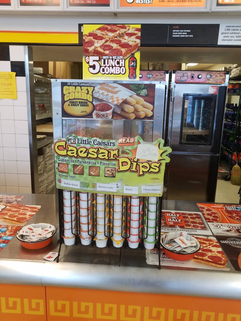 Little Caesars Pizza | meal takeaway | 975 Ridge Rd, Webster, NY 14580, USA | 5852161215 OR +1 585-216-1215