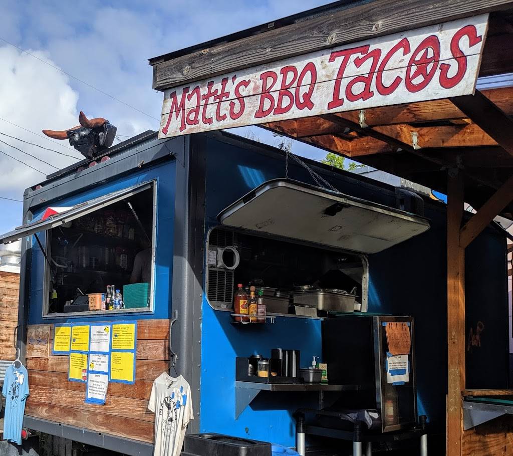 Matts BBQ Tacos | restaurant | 3207 SE Hawthorne Blvd, Portland, OR 97214, USA | 5039567455 OR +1 503-956-7455