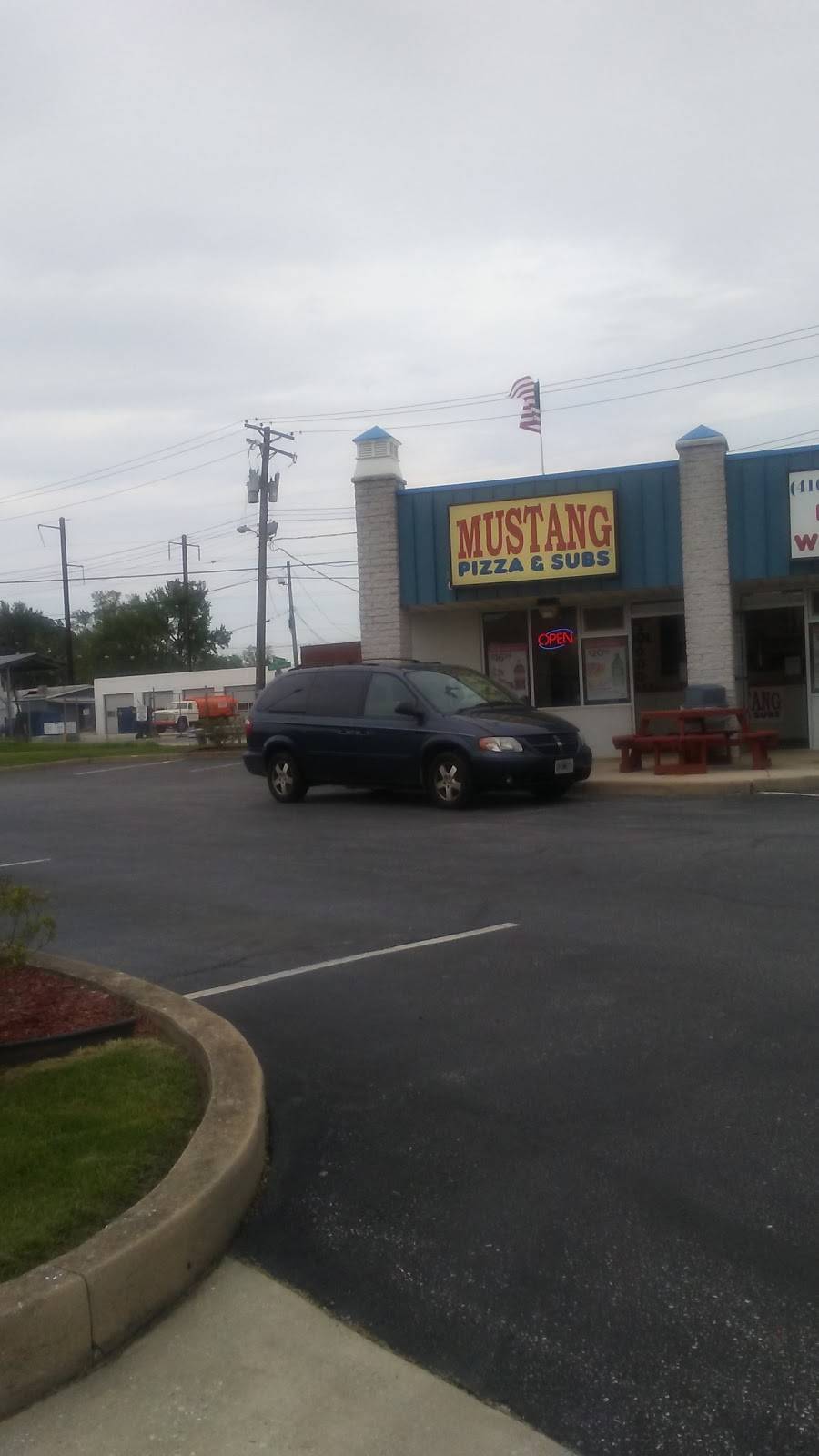 Mustang Pizza & Subs | restaurant | 1414 Fuselage Ave #5, Middle River, MD 21220, USA | 4105741000 OR +1 410-574-1000