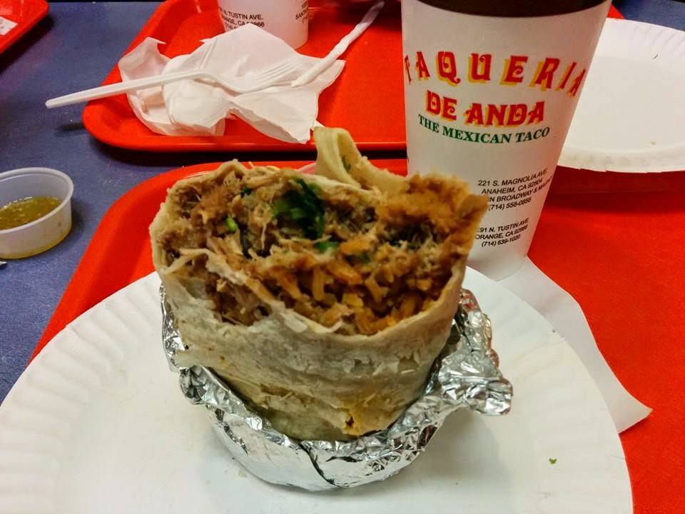 Taqueria De Anda | restaurant | 291 N Tustin St, Orange, CA 92867, USA | 7146391020 OR +1 714-639-1020