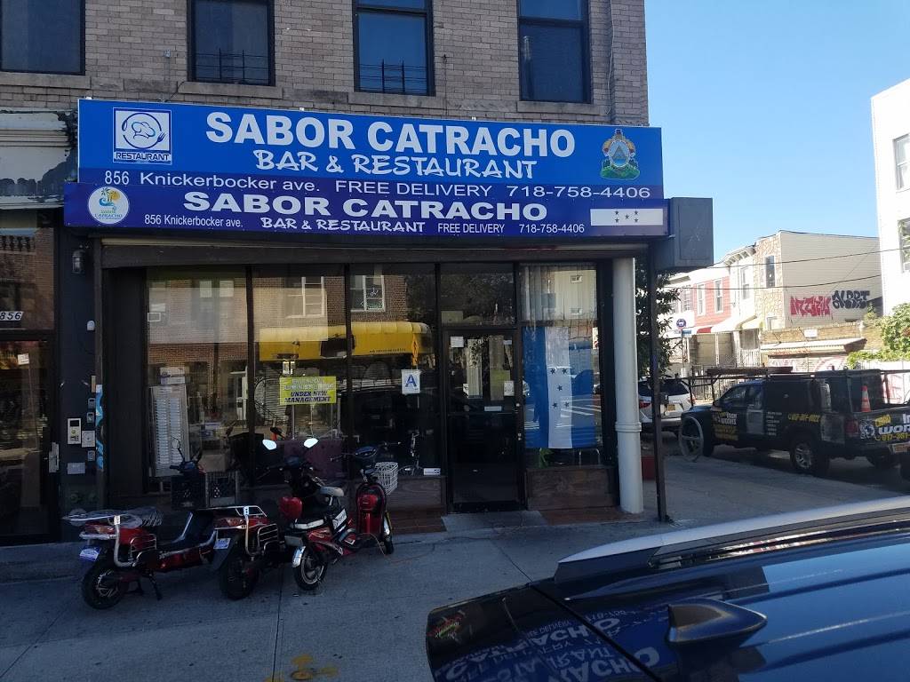 Sabor catracho bar and restaurant | restaurant | 856 Knickerbocker Ave, Brooklyn, NY 11207, USA | 7187584406 OR +1 718-758-4406