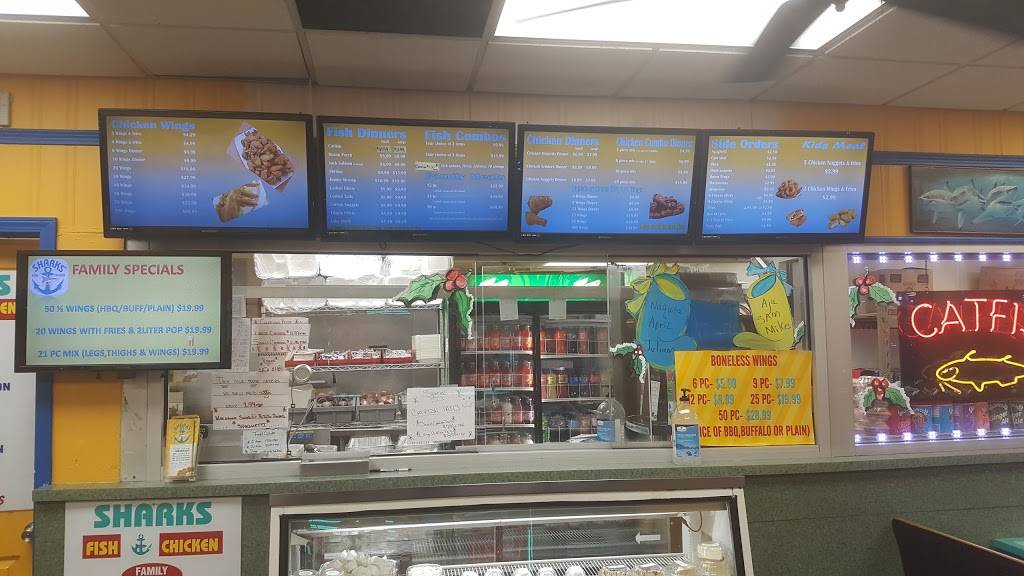 Sharks Fish & Chicken | restaurant | 5831 Calumet Ave, Hammond, IN 46320, USA | 2198520700 OR +1 219-852-0700
