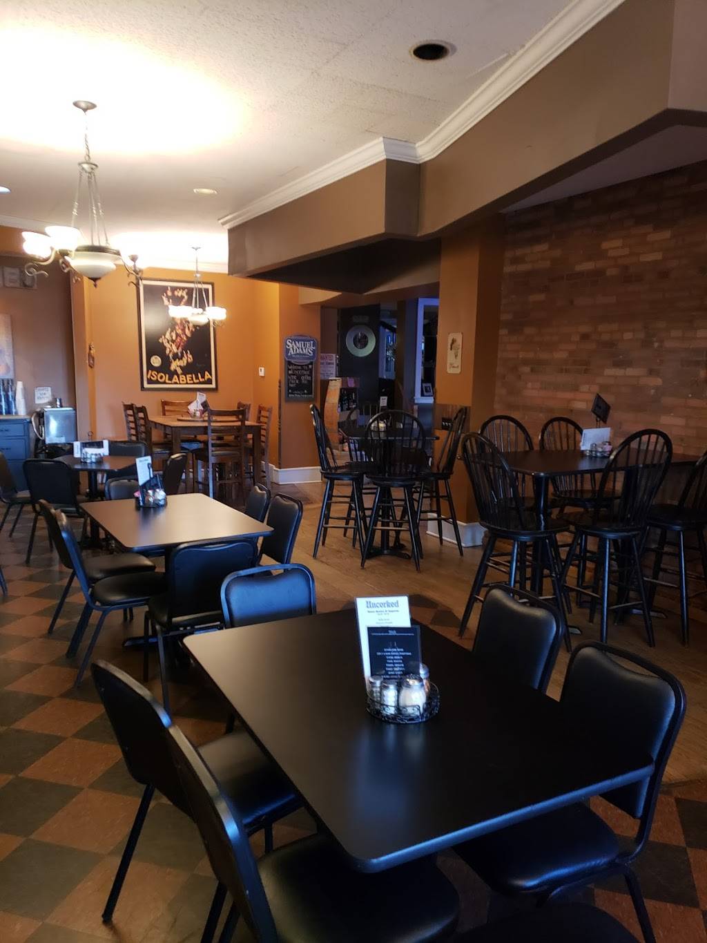 Uncorked Wine Bar & Restaurant | restaurant | 365 N Whitewoman St # A, Coshocton, OH 43812, USA | 7406223000 OR +1 740-622-3000