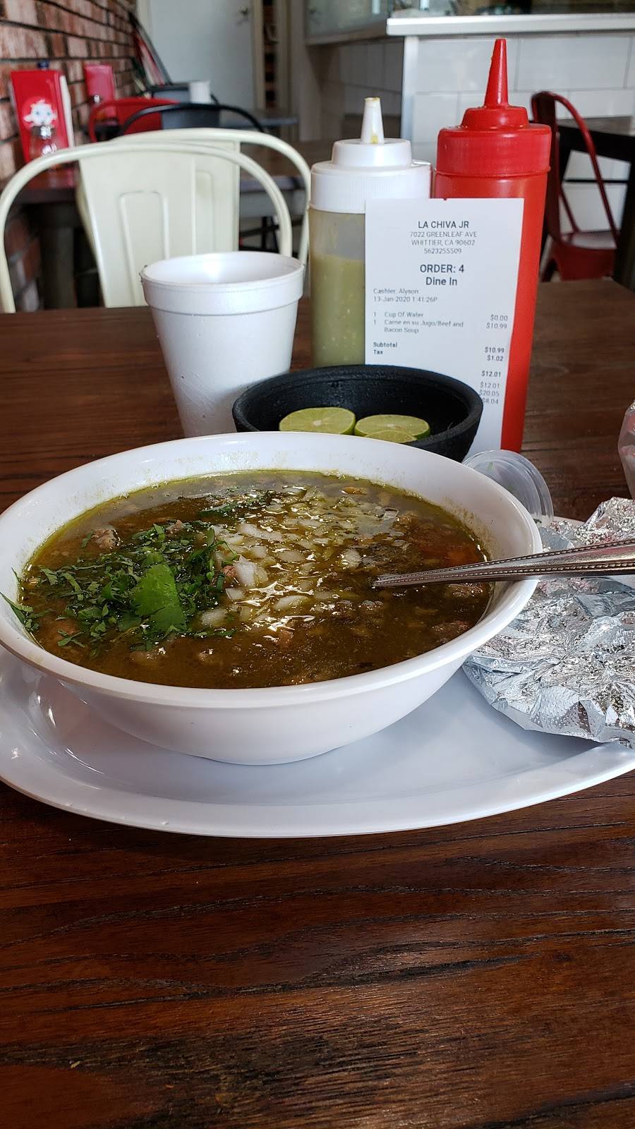 LA Chiva Jr | restaurant | 7022 Greenleaf Ave, Whittier, CA 90602, USA | 5626937774 OR +1 562-693-7774