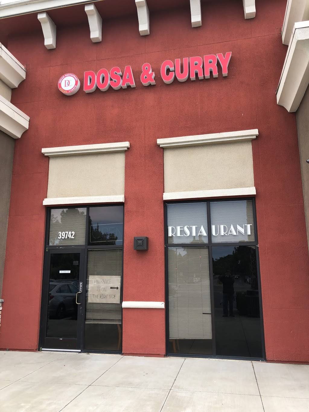 Dosa & Curry | restaurant | 39742 Cedar Blvd, Newark, CA 94560, USA | 5105734056 OR +1 510-573-4056