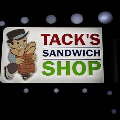 Tacks Sandwich Shop | meal takeaway | 1600 Cotton St, Reading, PA 19606, USA | 6103735002 OR +1 610-373-5002
