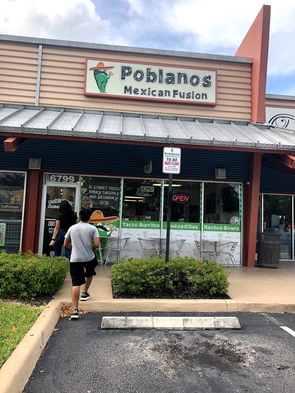 Poblanos Mexican Fusion | restaurant | 6799 Stirling Rd, Davie, FL 33314, USA | 9549005081 OR +1 954-900-5081
