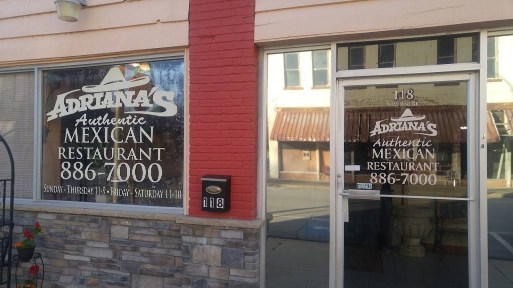 Adrianas Mexican Restaurant | restaurant | 118 SW 2nd St, Walnut Ridge, AR 72476, USA | 8708867000 OR +1 870-886-7000