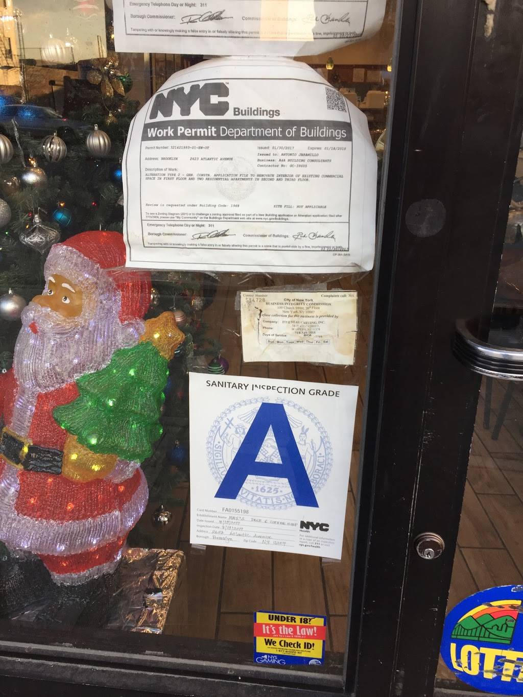 Maxs Deli | restaurant | 2623 Atlantic Ave, Brooklyn, NY 11207, USA | 9179668200 OR +1 917-966-8200