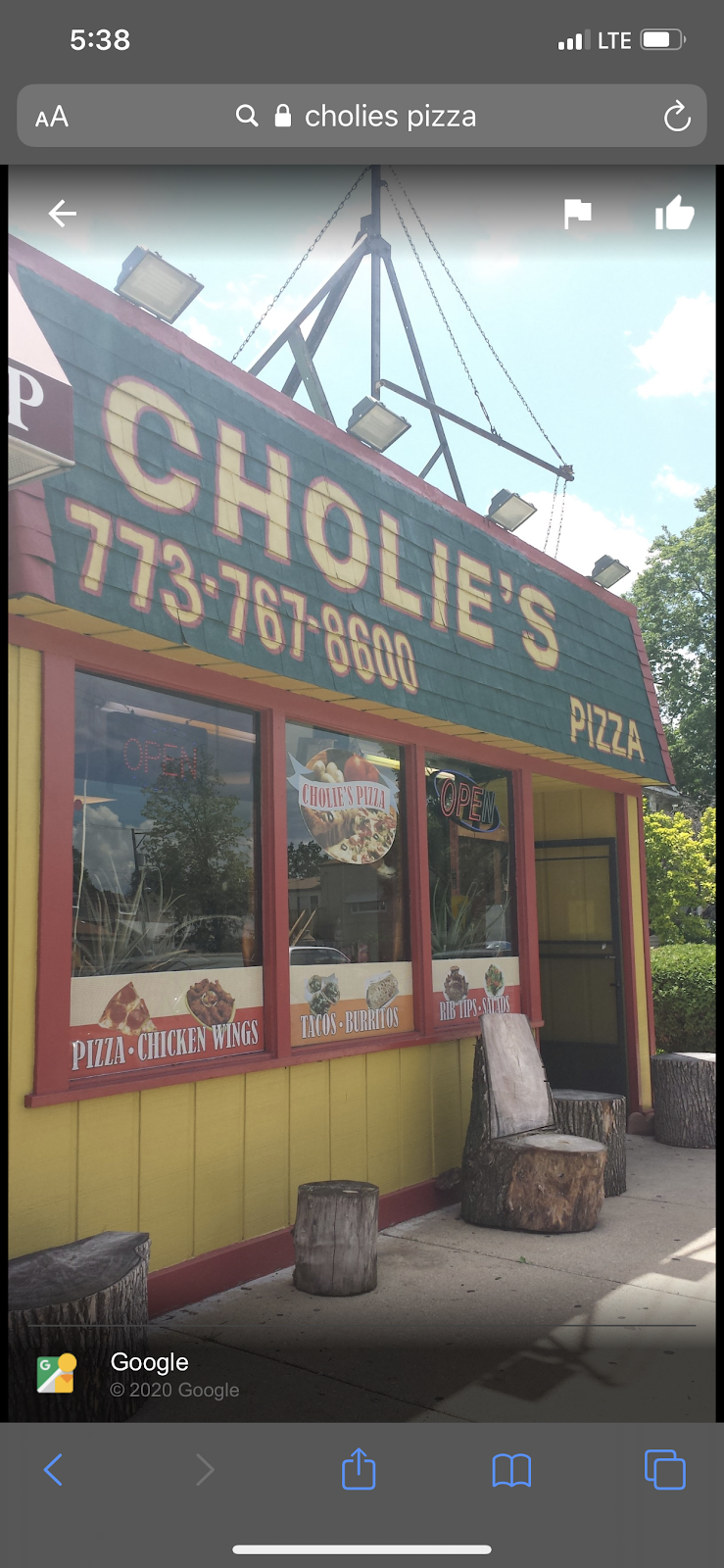 Cholies Pizza | restaurant | 3711 W 63rd St, Chicago, IL 60629, USA | 7737678600 OR +1 773-767-8600