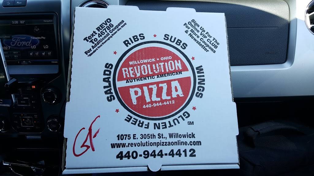 Revolution Pizza | restaurant | 1075 E 305th St, Willowick, OH 44095, USA | 4409444412 OR +1 440-944-4412