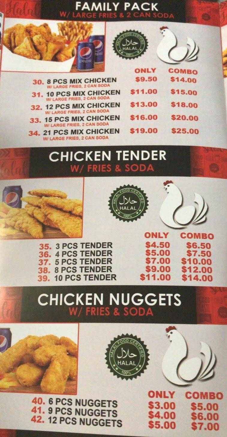 Kennedy fried chicken | restaurant | 3496 Jerome Ave, Bronx, NY 10467, USA | 7182210714 OR +1 718-221-0714