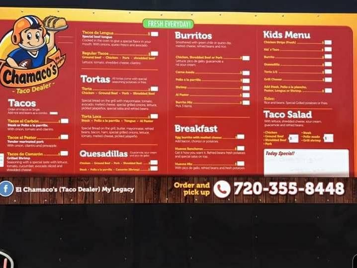 Chamacos. | restaurant | 445 S Perry St, Castle Rock, CO 80104, USA | 7203558448 OR +1 720-355-8448