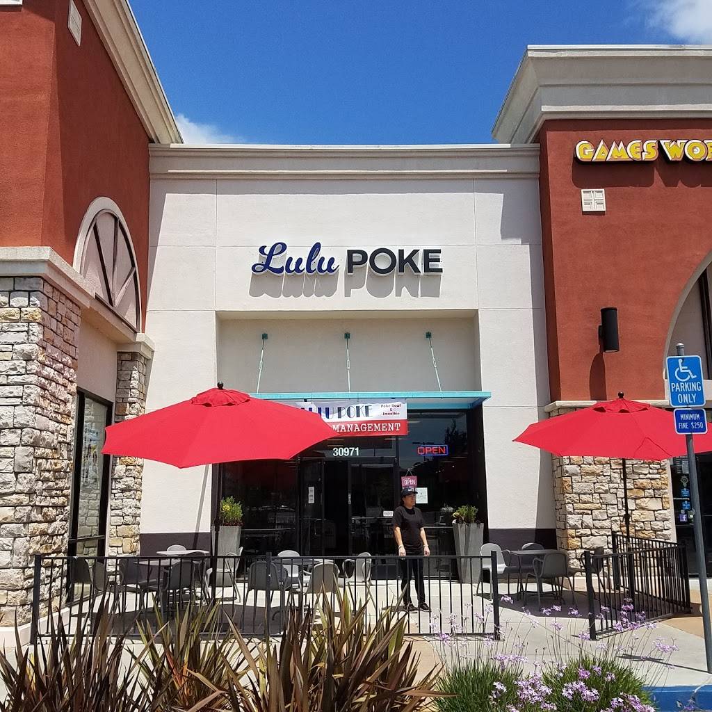 Lulu poke | restaurant | 30971 Courthouse Dr, Union City, CA 94587, USA | 5109529144 OR +1 510-952-9144